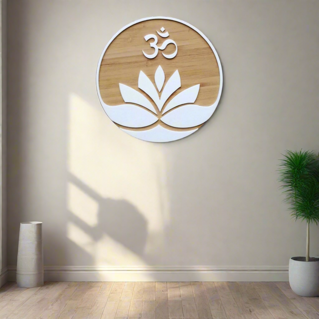 Premium Wooden Wall Decor - Om Spiritual Wall Art