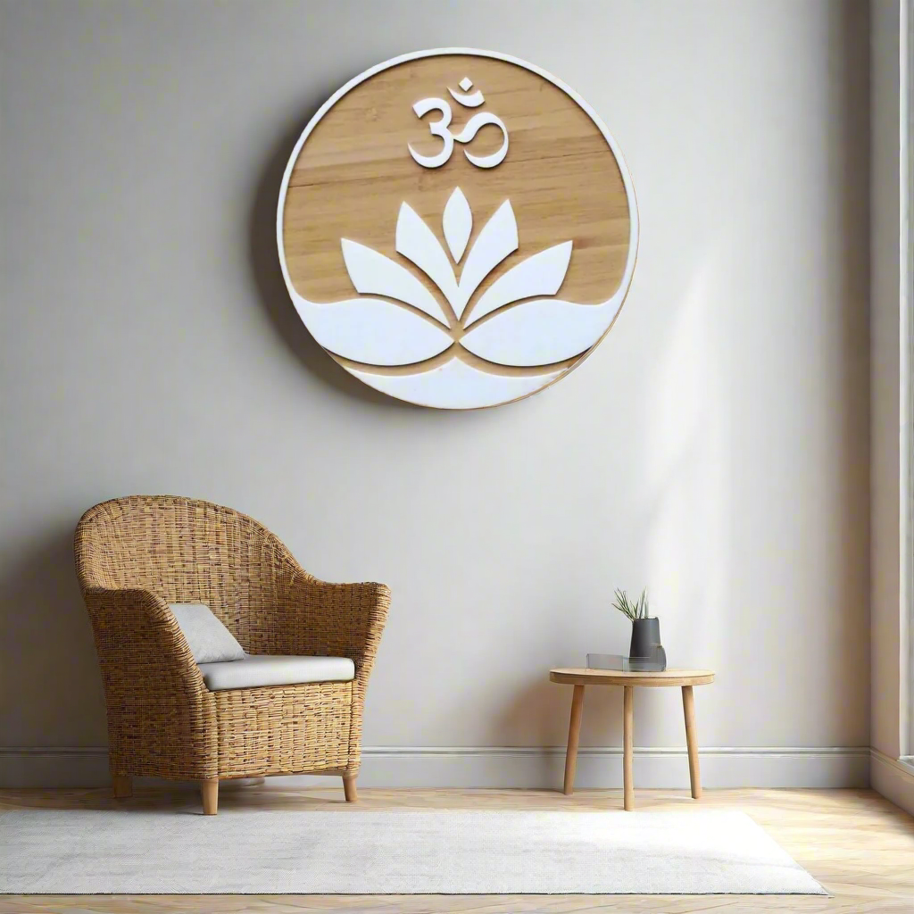 Premium Wooden Wall Decor - Om Spiritual Wall Art